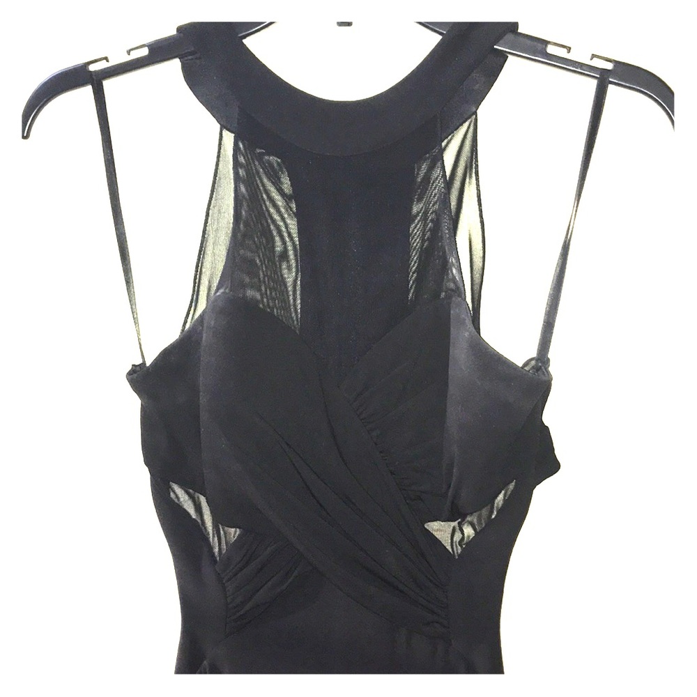 Black formal dress